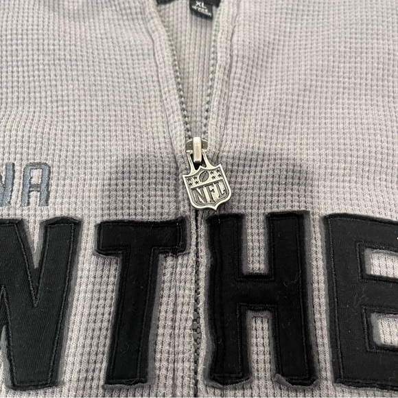 NFL Pro Line Gray Hoodie Carolina Panthers - Picture 2 of 8